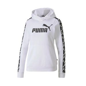 Small | White PUMA Women's Amplified Hoodie